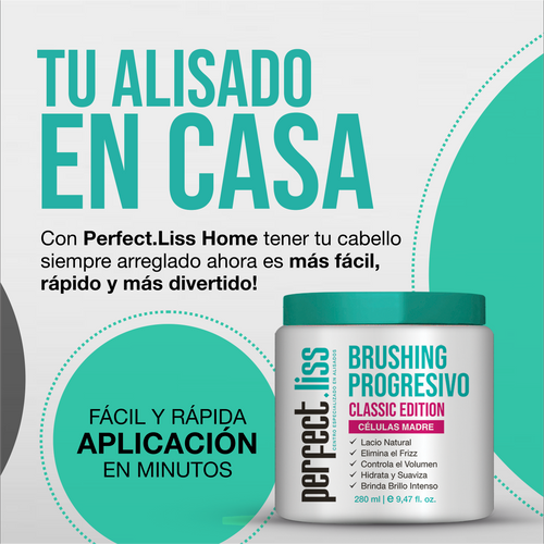 Liss Alisado Progresivo En Casa Cabello Hidratado Brushing