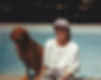 Charlotte City Pets owner with a golden retriever friend.