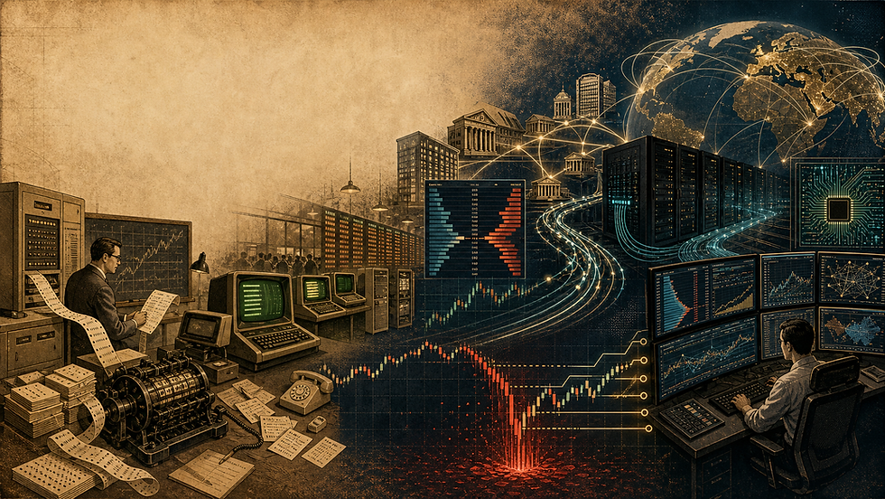 The Machine Takes the Market: A Technological History of Computerized Trading