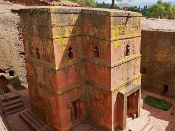 castelo Lalibela na Etiópia 