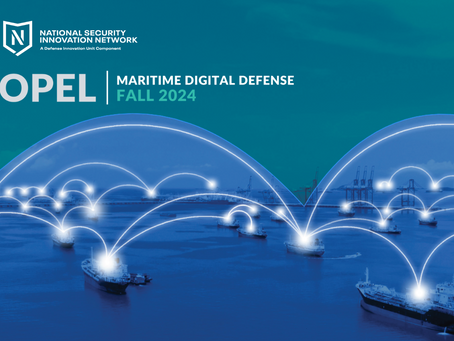 RYME honored to participate in 2024 NSIN Propel Maritime Digital Defense accelerator