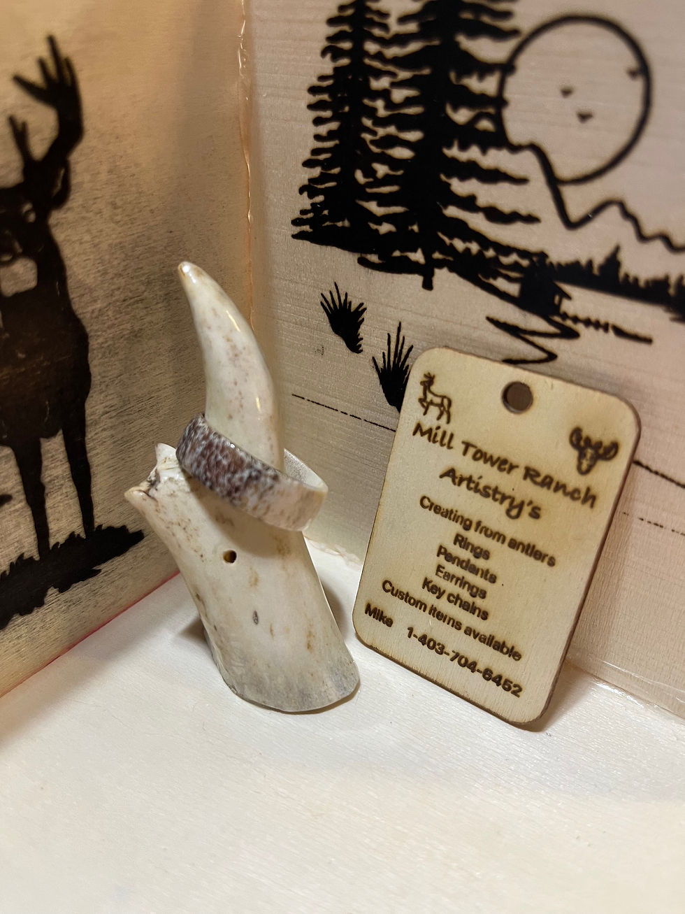 Plain Deer ring