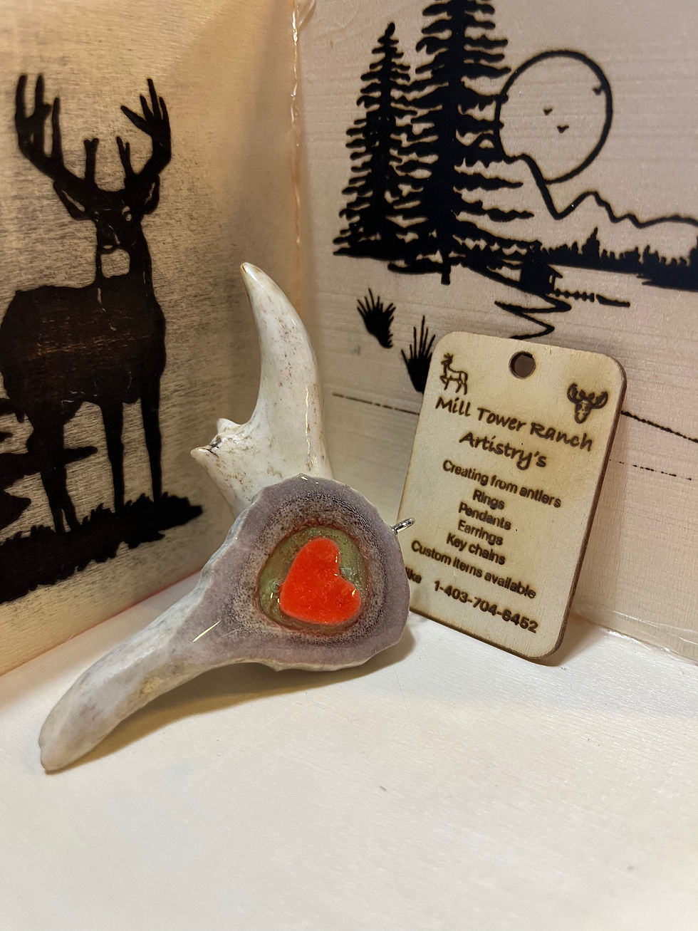 Glow heart pendant