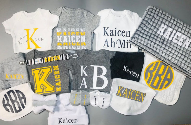 Thumbnail: Large Personalized Baby Box