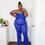 Thumbnail: Nip Blue Lace Jumpsuit