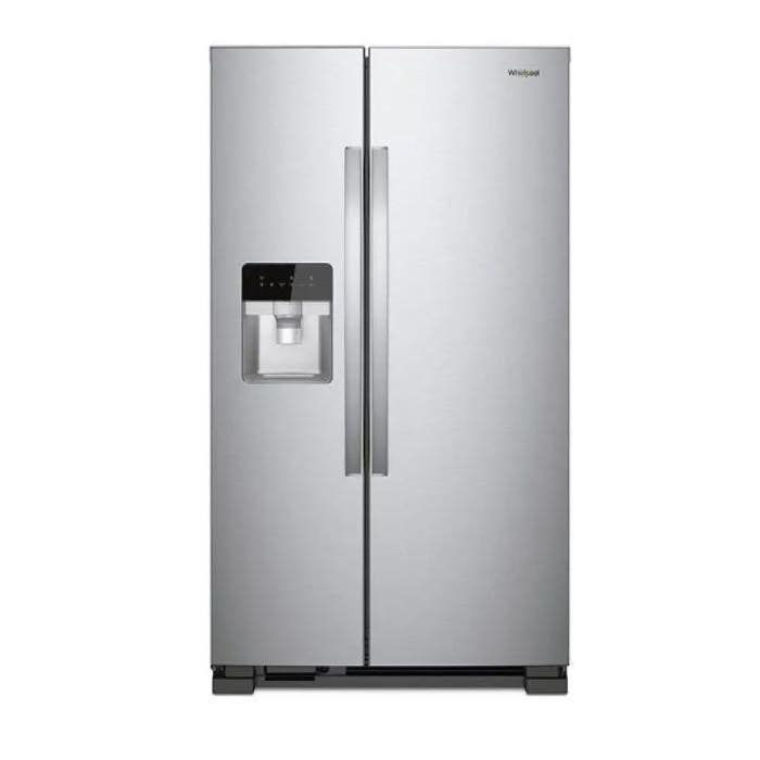 Thumbnail: Refrigerator Whirlpool 7WRS25SDHM Side by Side No Frost 25 ft3