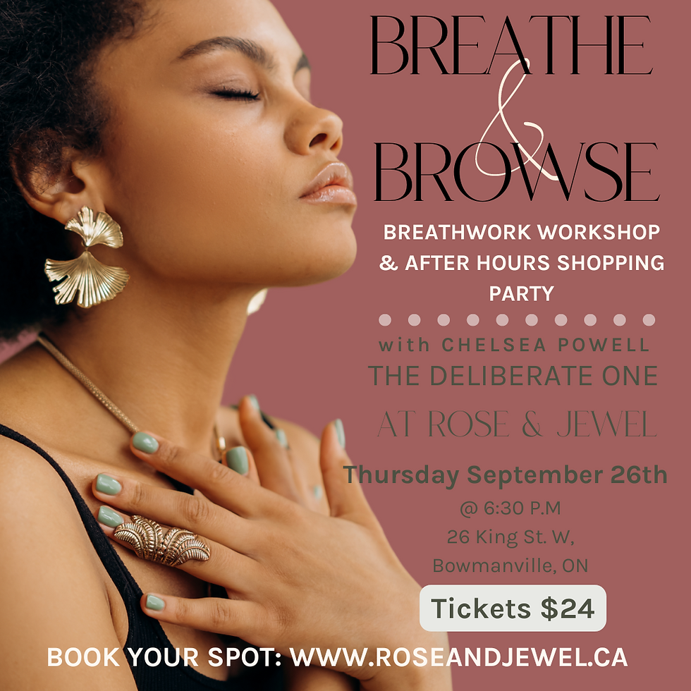 Breathe & Browse: Breathwork Workshop