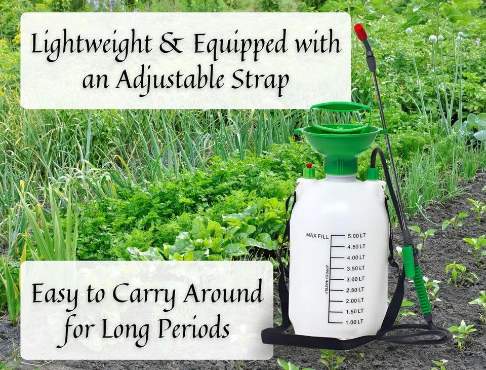 Thumbnail: 25x 8L Garden Pressure Sprayer Hand Pump Weed Killer Bottle (Bulk Offer)