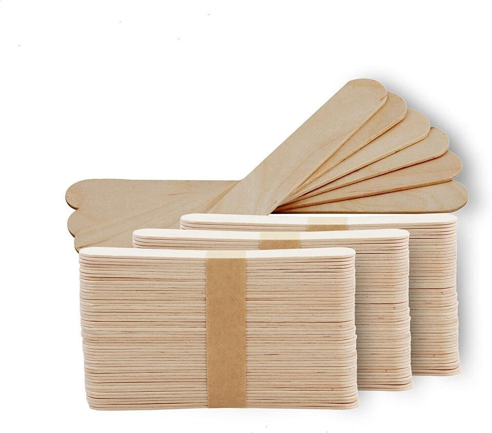 Thumbnail: 25000pcs Wooden Wax Spatulas Applicator Sticks Tongue Depressors (Bulk Offer)