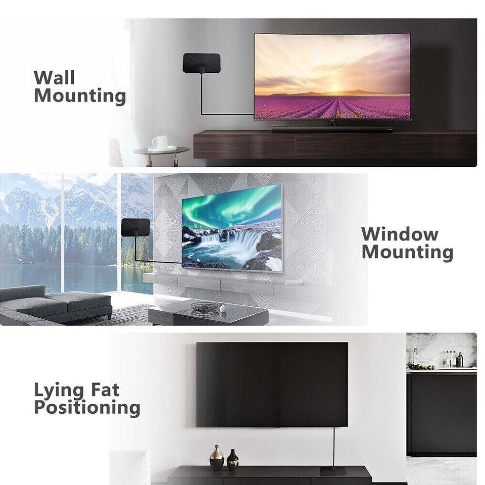 Thumbnail: Large T.V Antenna for All Telivison with 2000 Miles range.