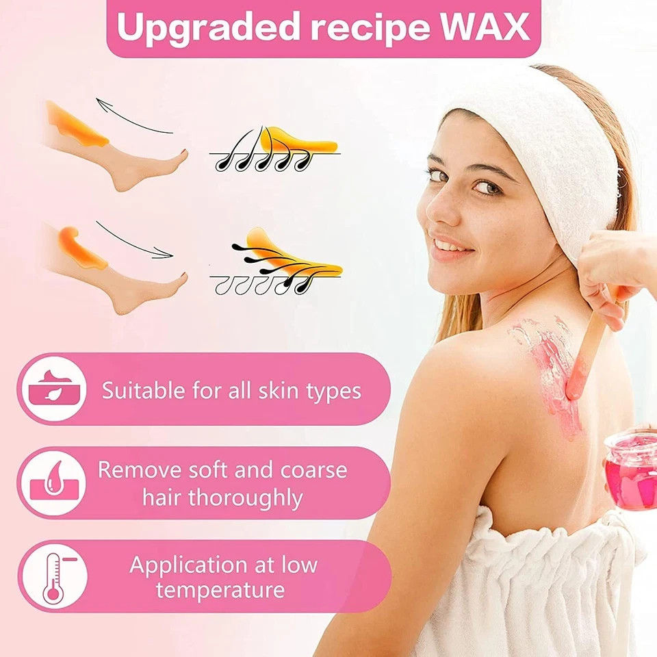 Thumbnail: 50kg Lavender Hard Wax Beans Brazilian Hot Beads Hair Removal UK (Bulk Offer)
