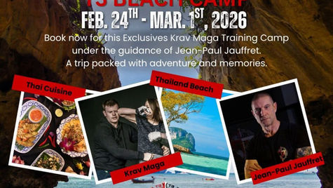 CAMP D'ENTRAÎNEMENT T3 KRAV MAGA - ÉDITION THAÏLANDE 2026