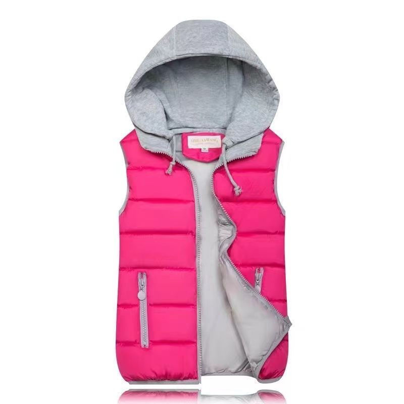 Thumbnail: 2026 Vest Puffer Jacket Women Winter Warm Waistcoats Ladies Stand Col