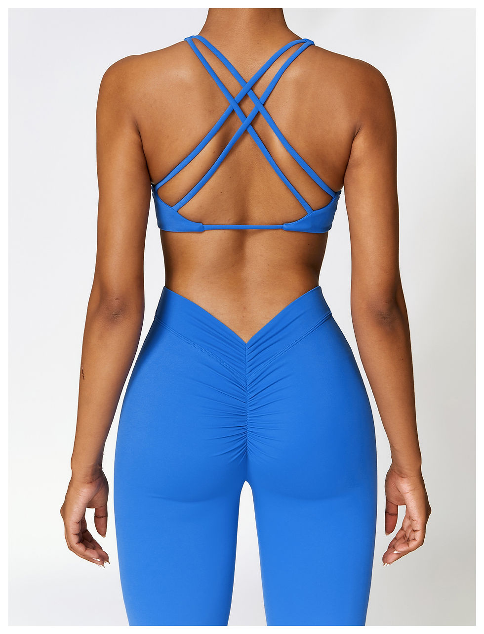 Thumbnail: V-shaped Hip Yoga Pants Flare Leggings Women High Waist Wide Leg Pants Women Gym