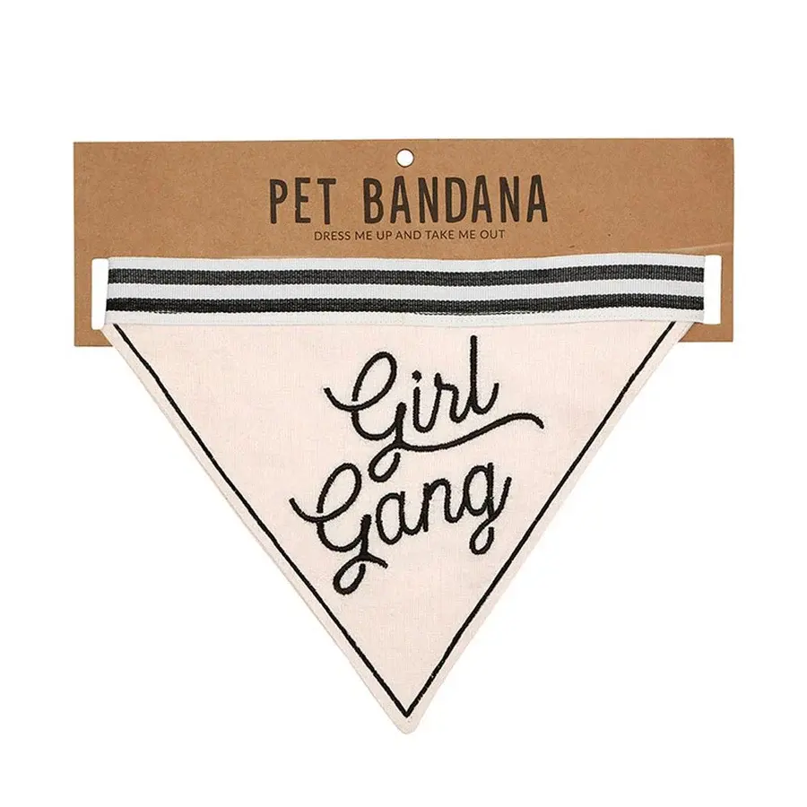 Pet bandana Girl Gang