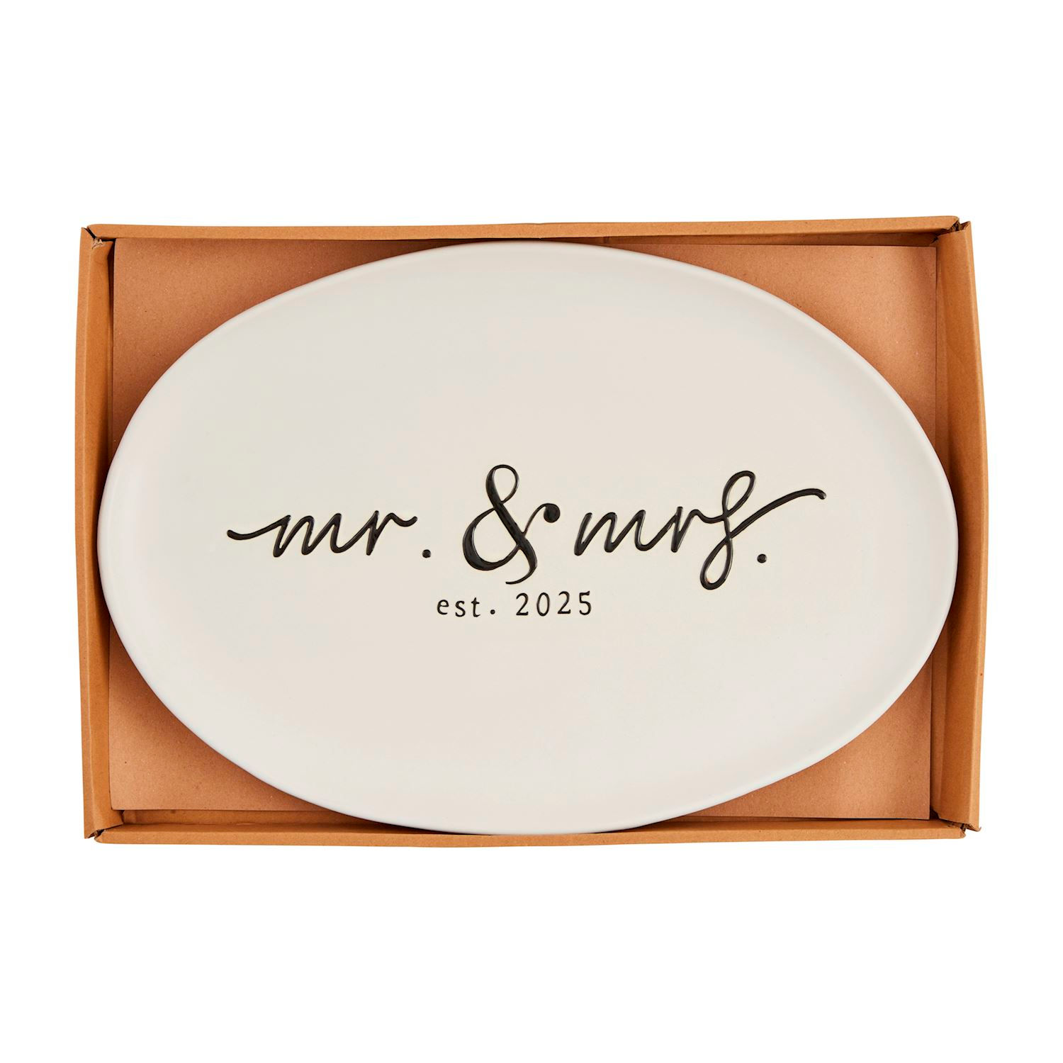 Platter  Mr & Mrs est 2025