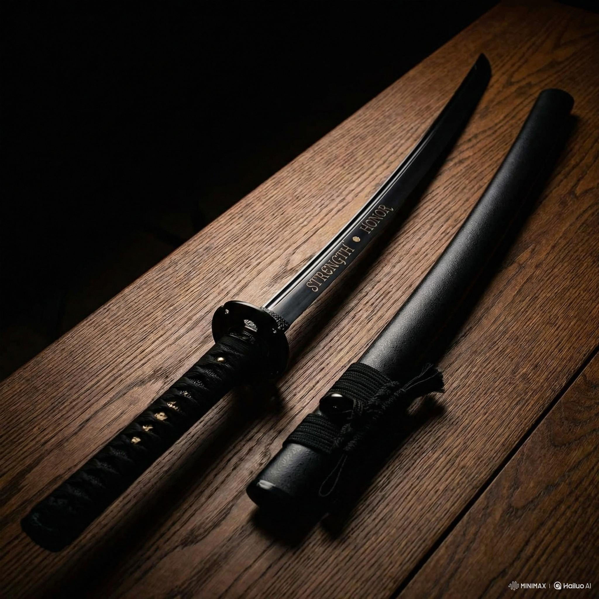 Personalized Custom Samurai Sword with Sheath - Premium Carbon Steel