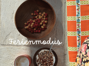 Foto eines Picknicks, eines Alltagsabenteuers mit dem Wort Ferienmodus