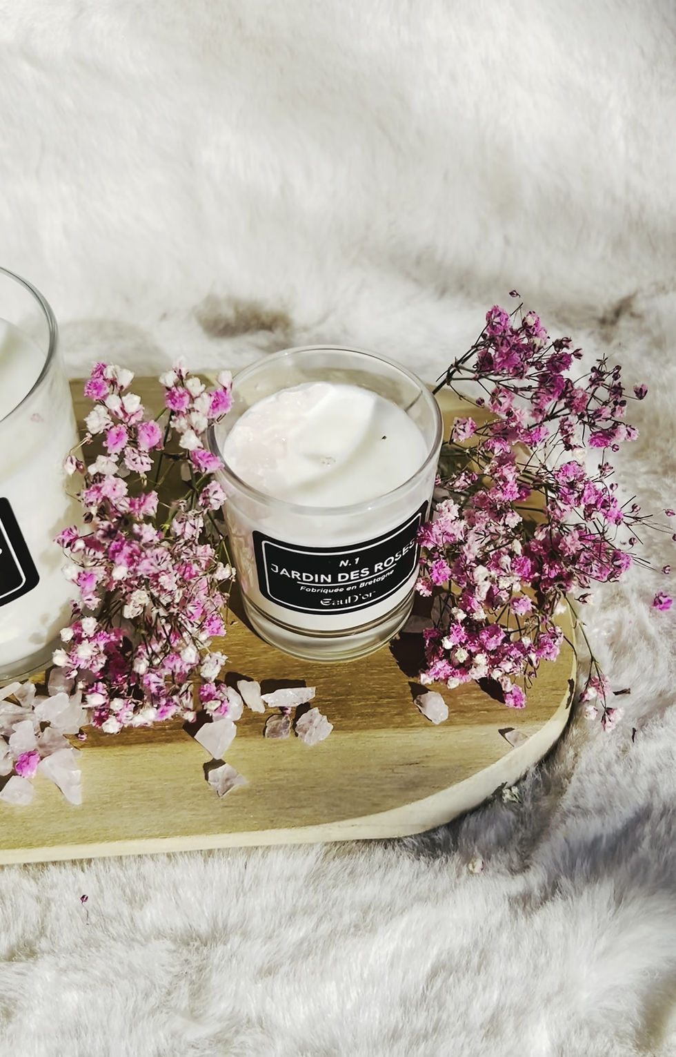 Miniature : Bougie Jardin des Roses