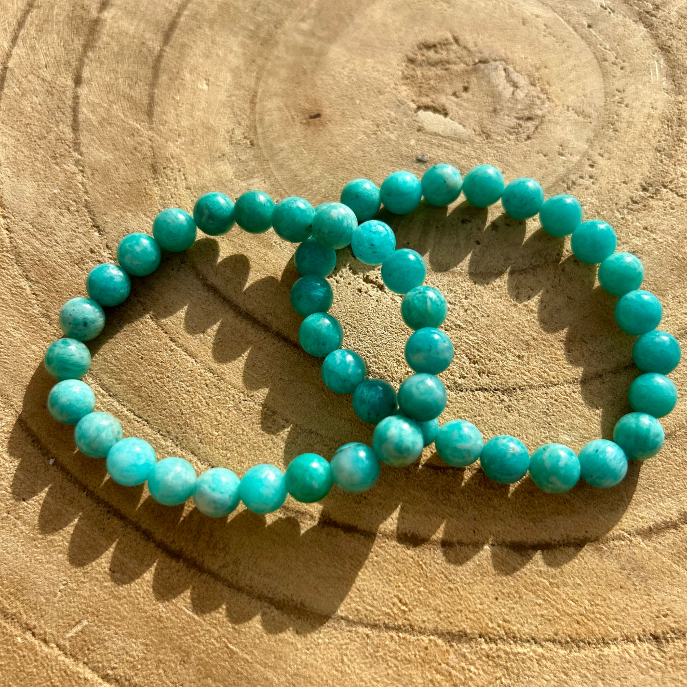 Bracelet en Amazonite de Russie