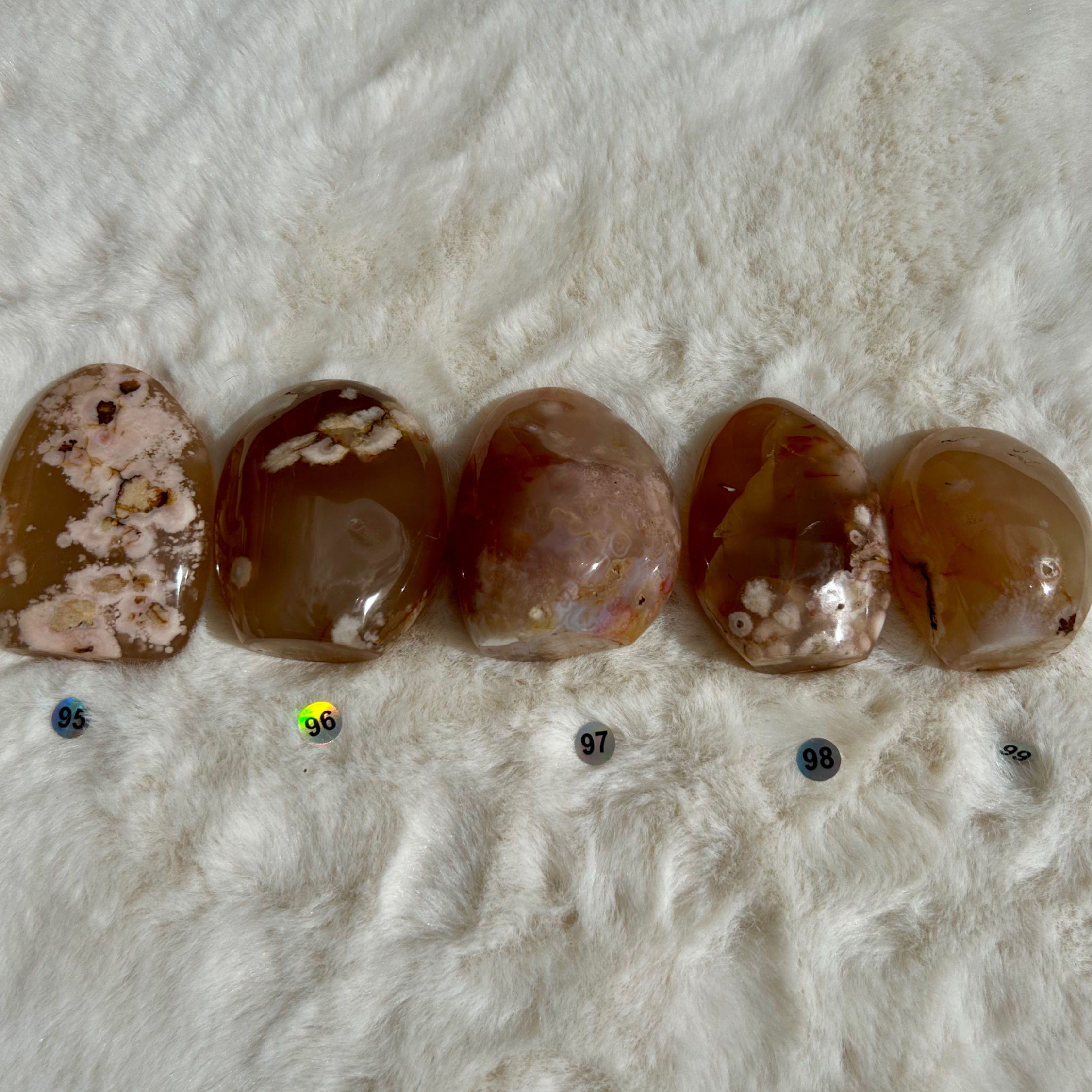 Formes Libres Agate fleur