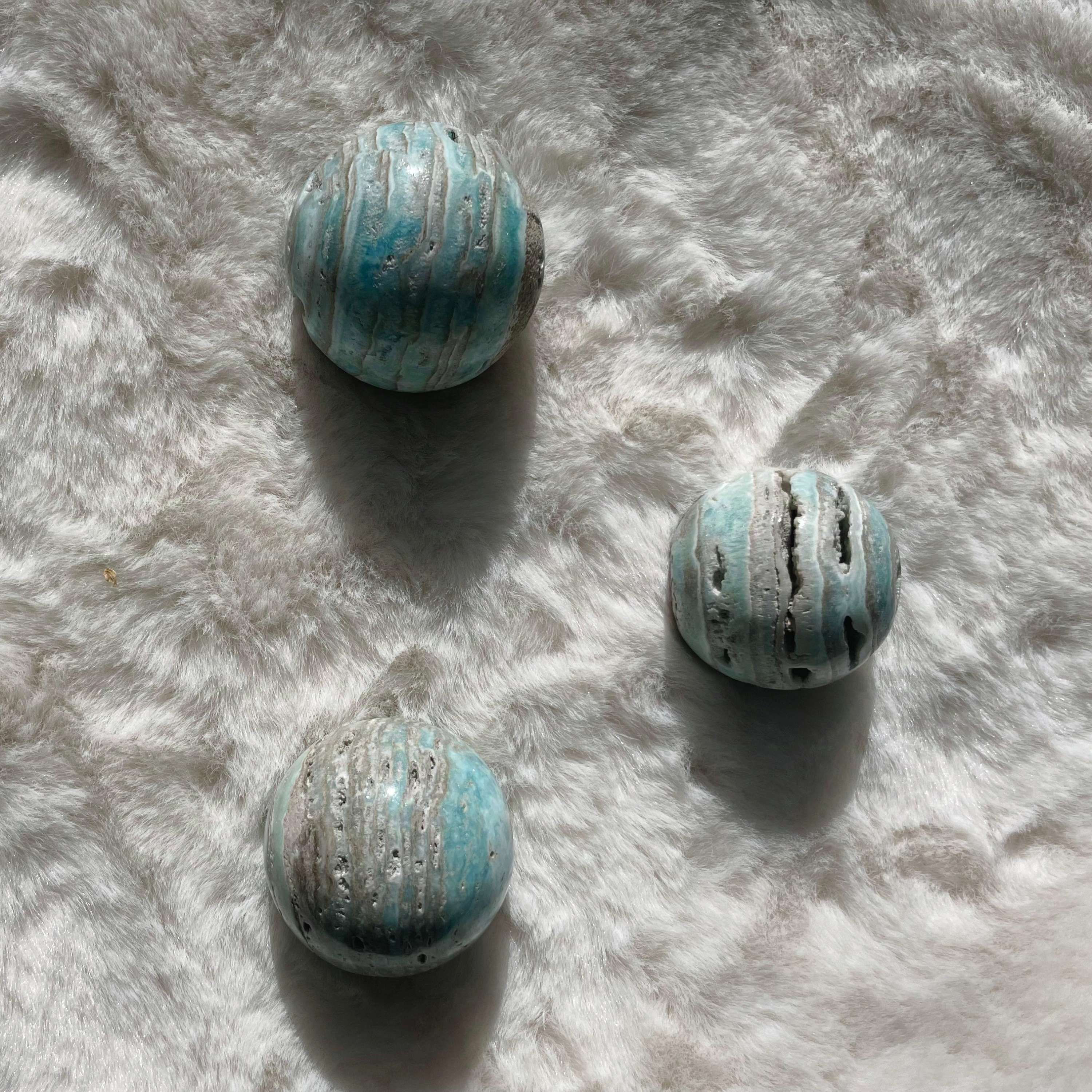 Sphère en Aragonite d'Afghanistan