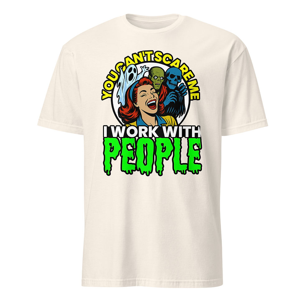 Miniatura: TRABAJA CON PERSONAS - CAMISA UNISEX