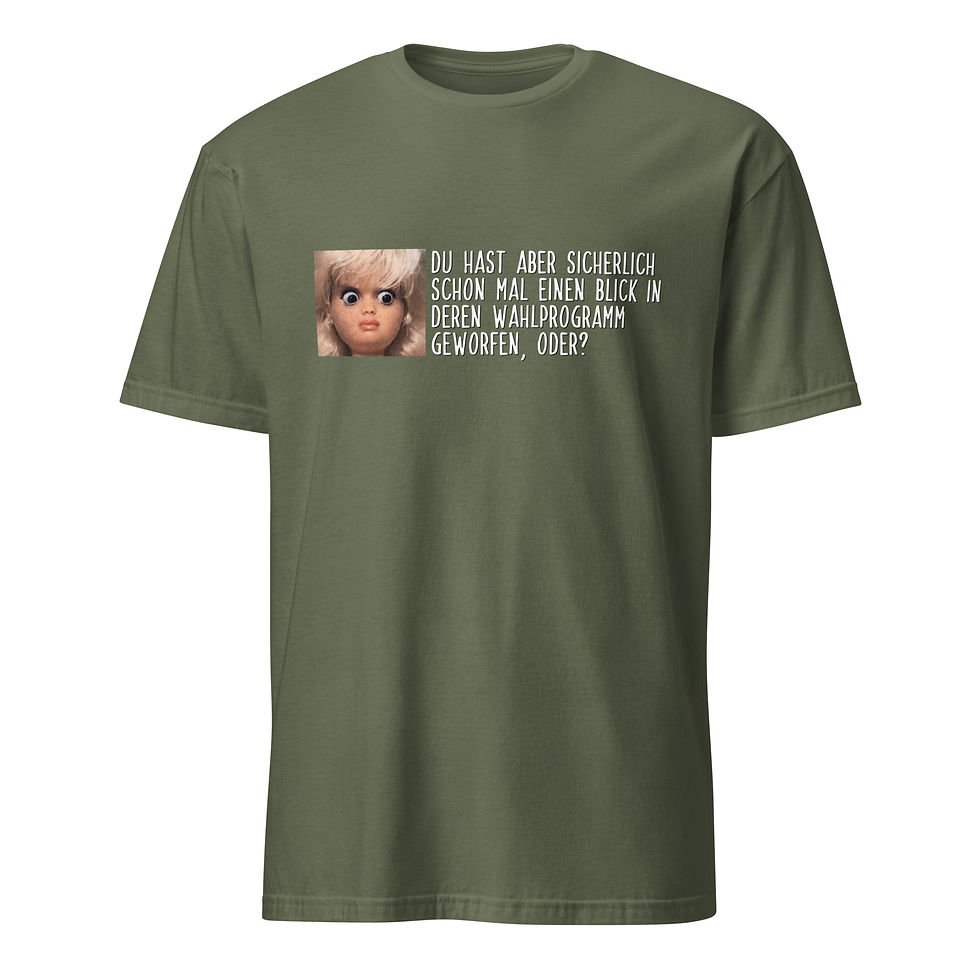 Thumbnail: WAHLPROGRAMM - UNISEX SHIRT