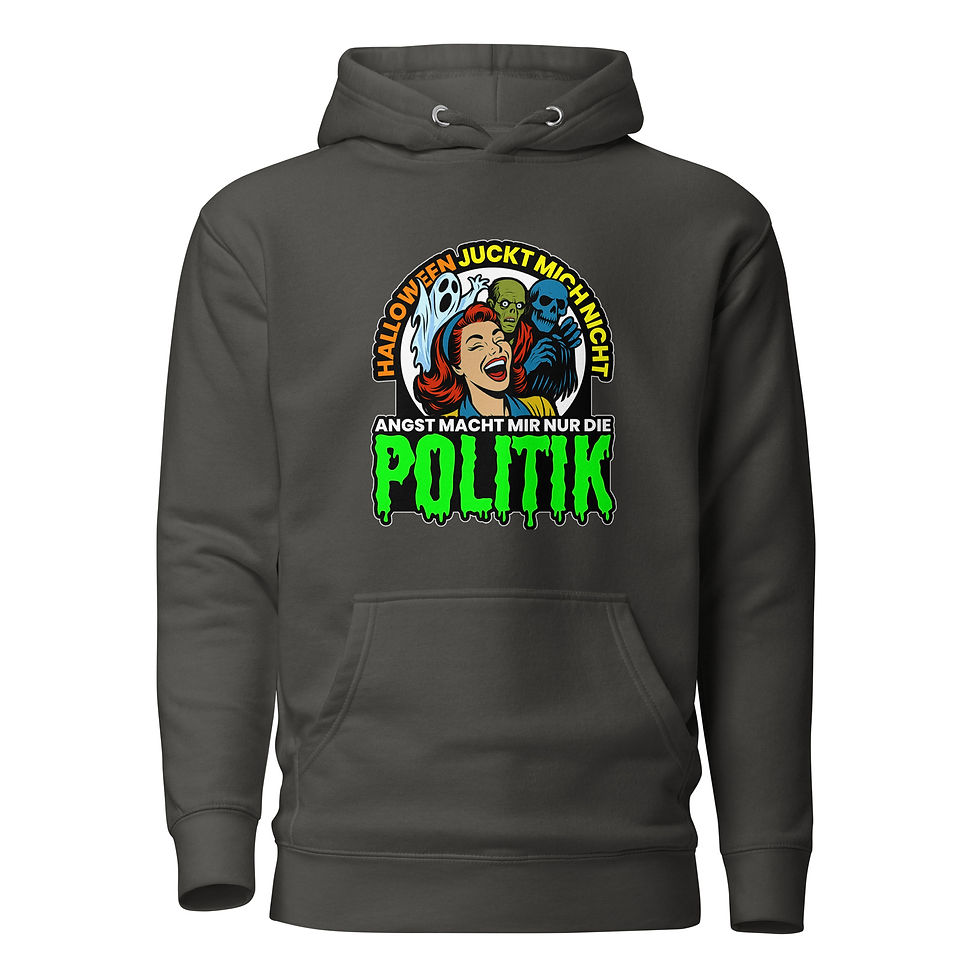 Miniatura: HALLOWEEN JUCKT MICH NICHT - PREMIUM UNISEX HOODIE