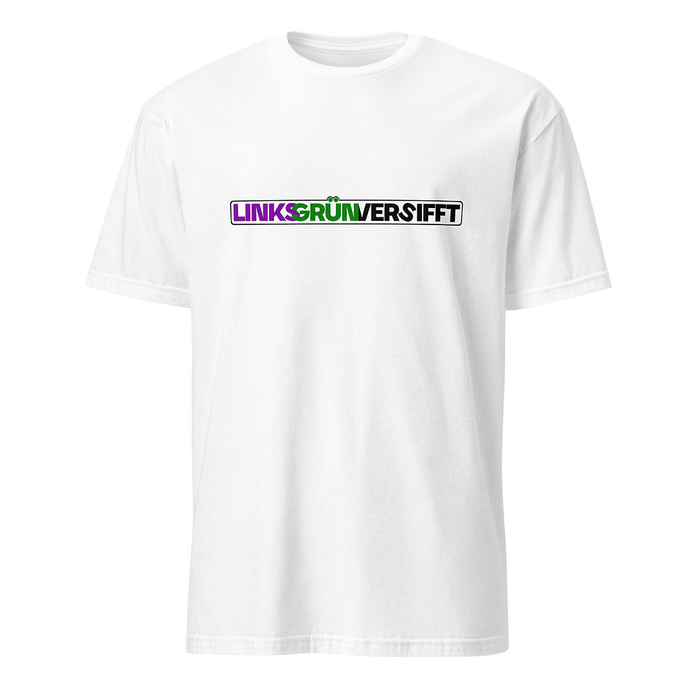 Miniaturbild: LINKSGRÜNVERSIFFT - UNISEX SHIRT