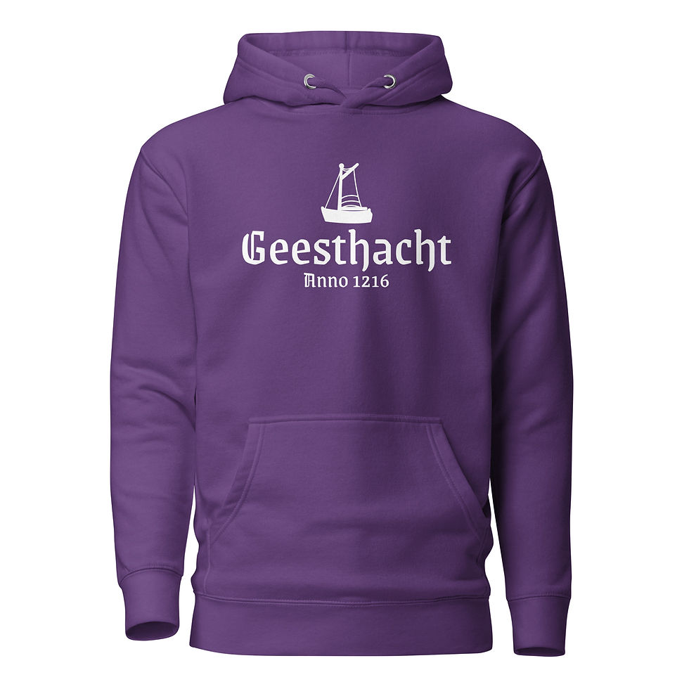 Thumbnail: GEESTHACHT - PREMIUM UNISEX HOODIE