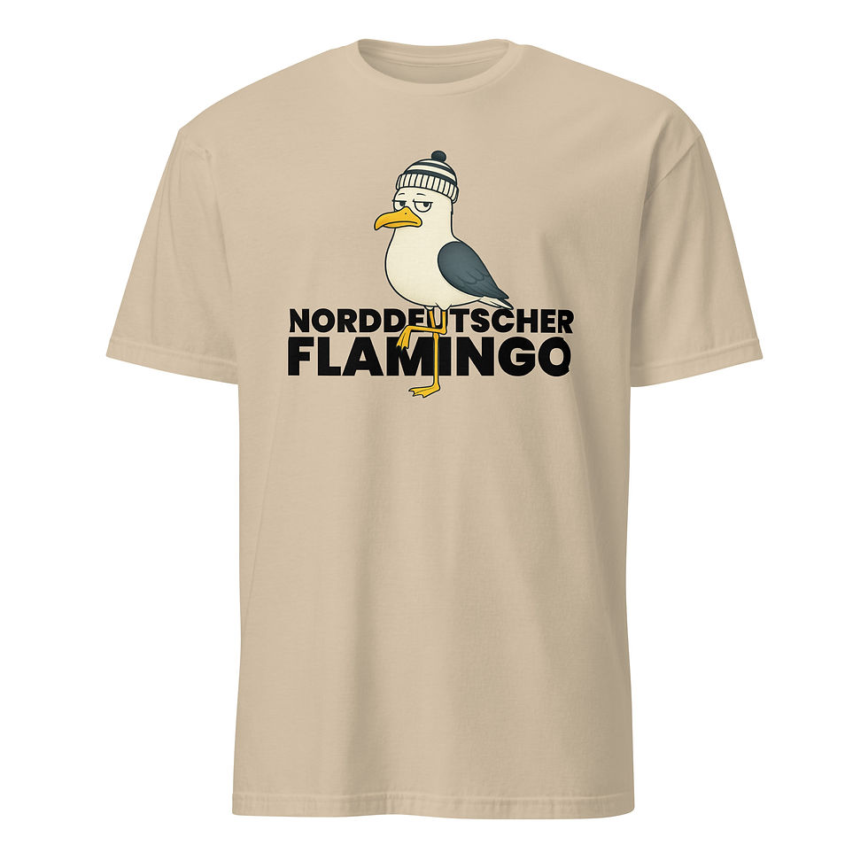 Miniatura: NORDDEUTSCHER FLAMINGO - UNISEX SHIRT