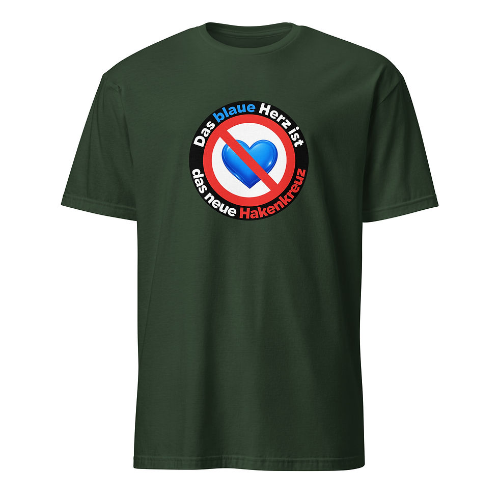 Miniatura: BLAUES HERZ - UNISEX SHIRT