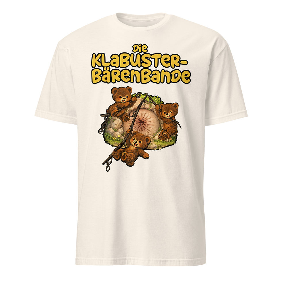 Thumbnail: KLABUSTERBÄRENBANDE - UNISEX SHIRT
