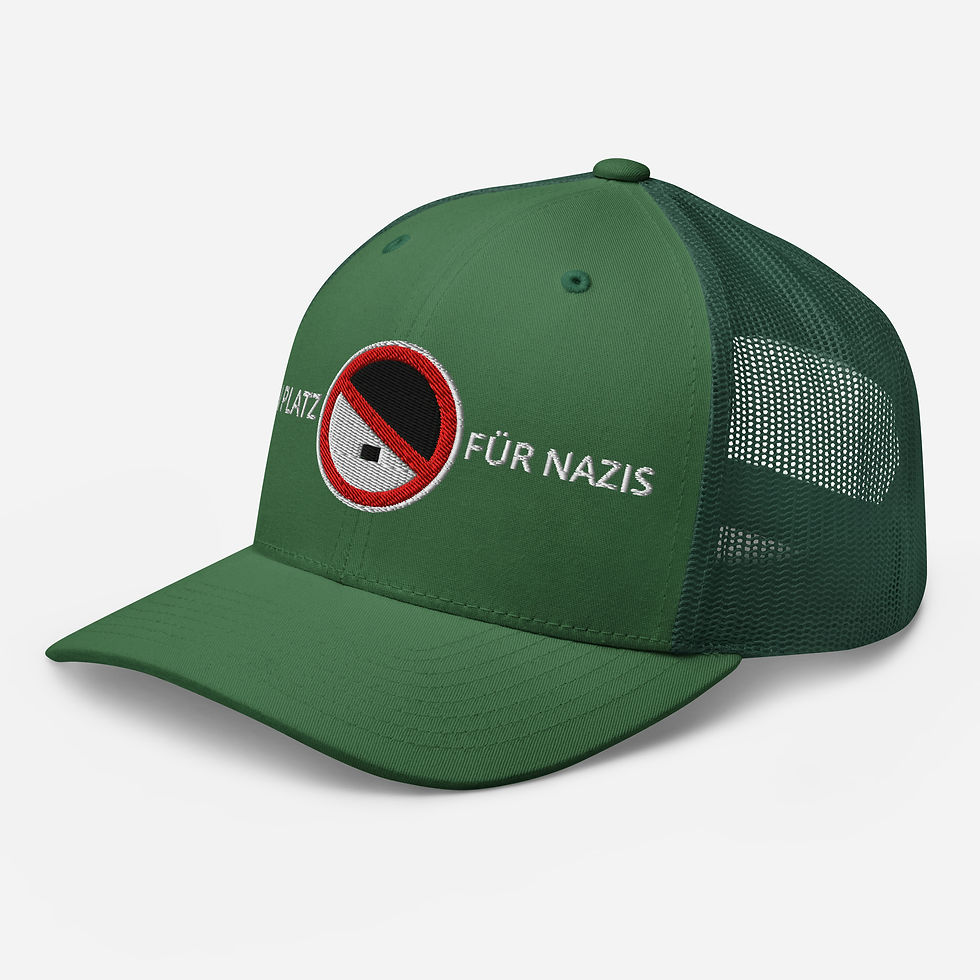 Miniatura: KEIN PLATZ FÜR NAZIS - TRUCKER CAP