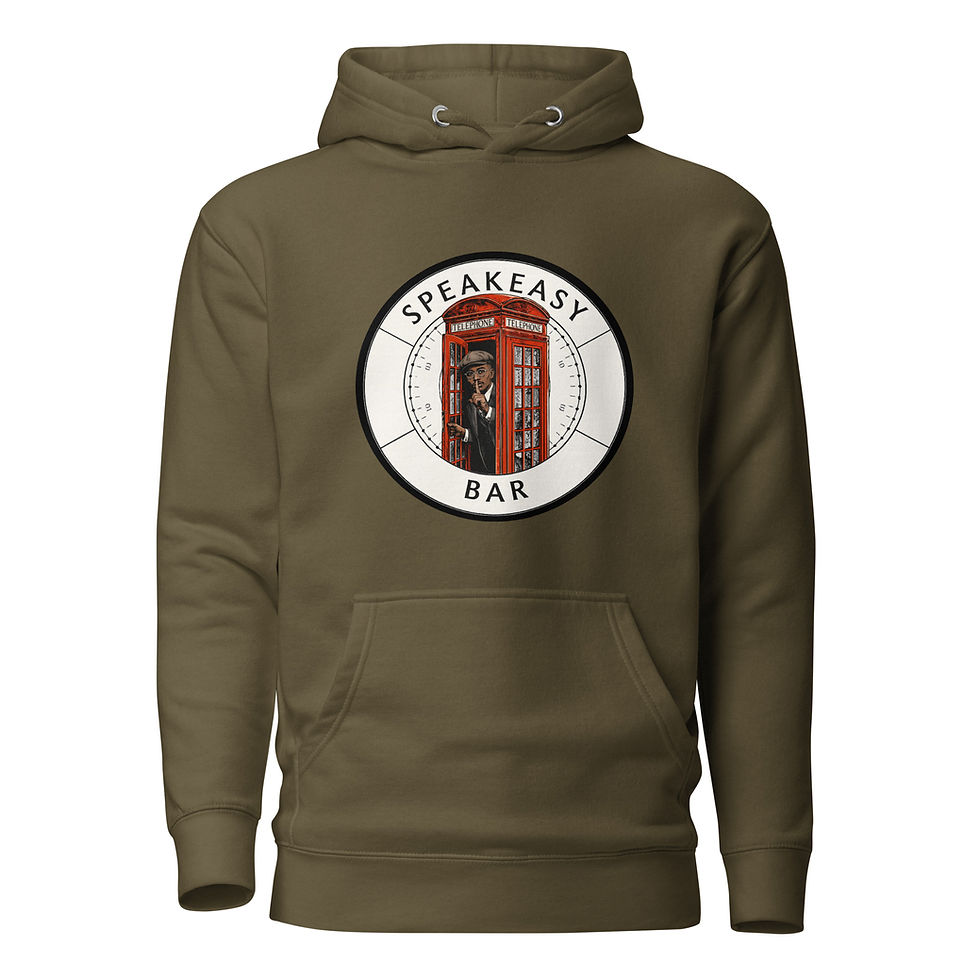 Miniaturbild: SPEAKEASY BAR - PREMIUM UNISEX HOODIE