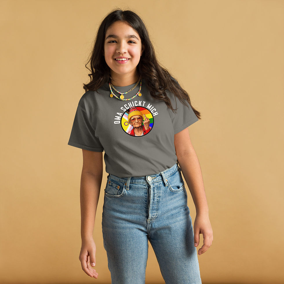 Miniaturbild: OMA SCHICKT MICH - TEENAGERSHIRT