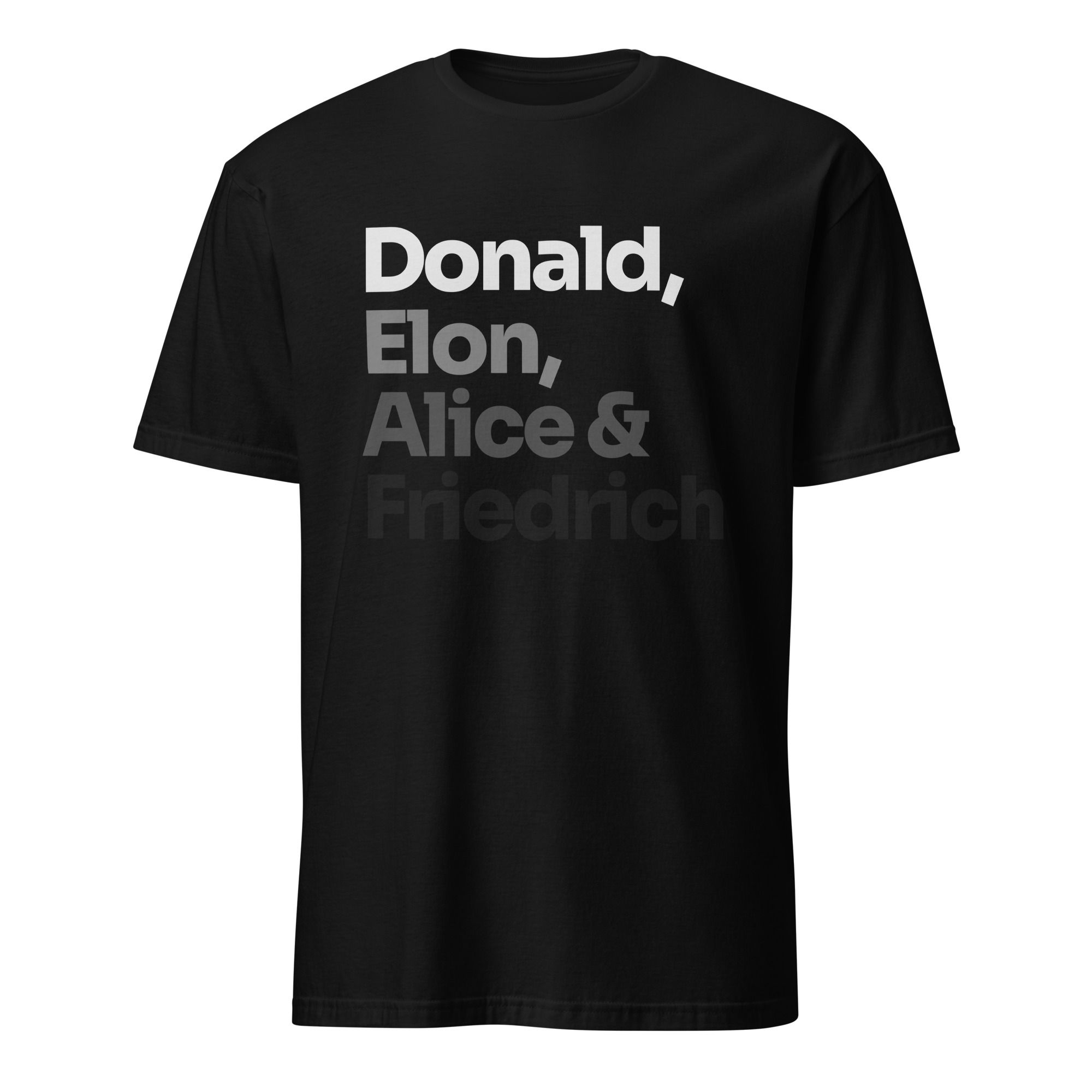 VIER FREUNDE AUSSER RAND UND BAND - UNISEX SHIRT