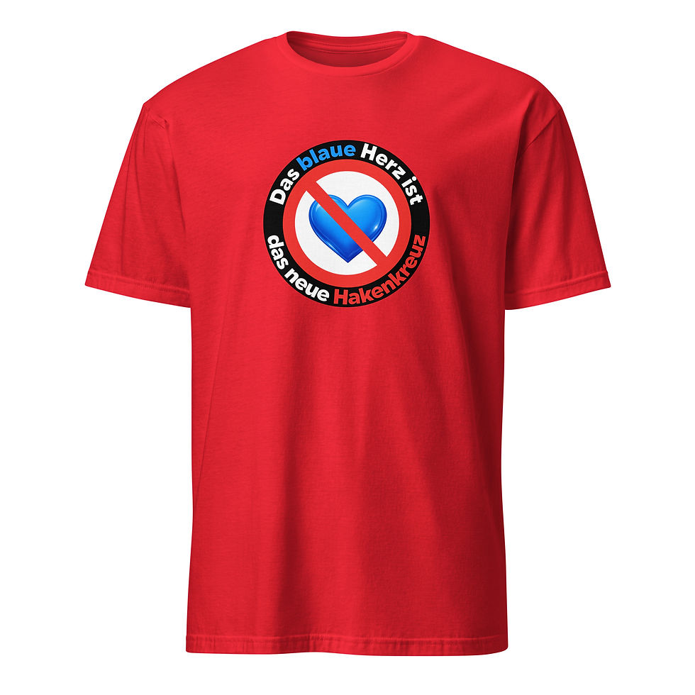 Miniatura: BLAUES HERZ - UNISEX SHIRT