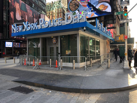 NYPD Times Square Substation