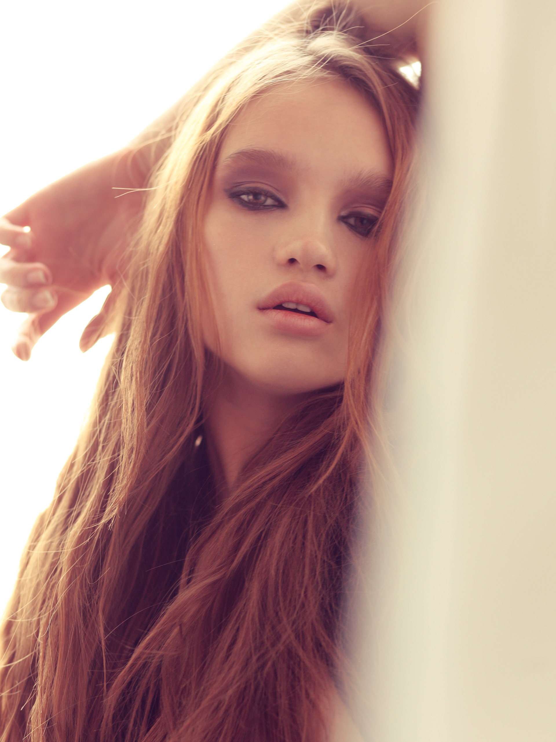 Model with Nude Makeup