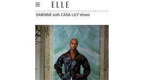 SABINNE featured in ELLE