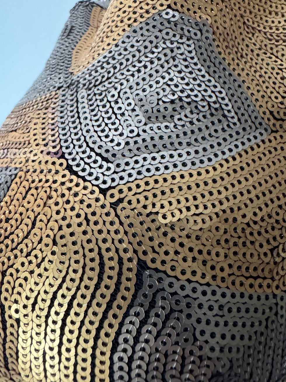 Thumbnail: Gold and Silver Sequin Hat
