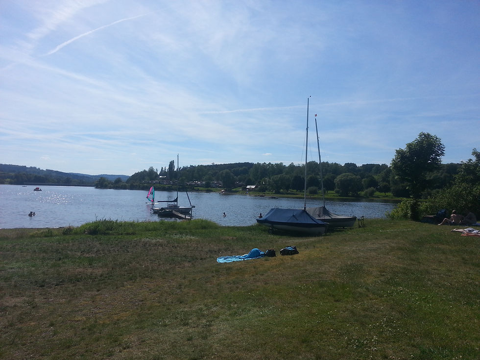 Talsperre Pirk (ca. 1 km entfernt)