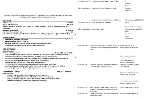 GyanAI - A Resume Example
