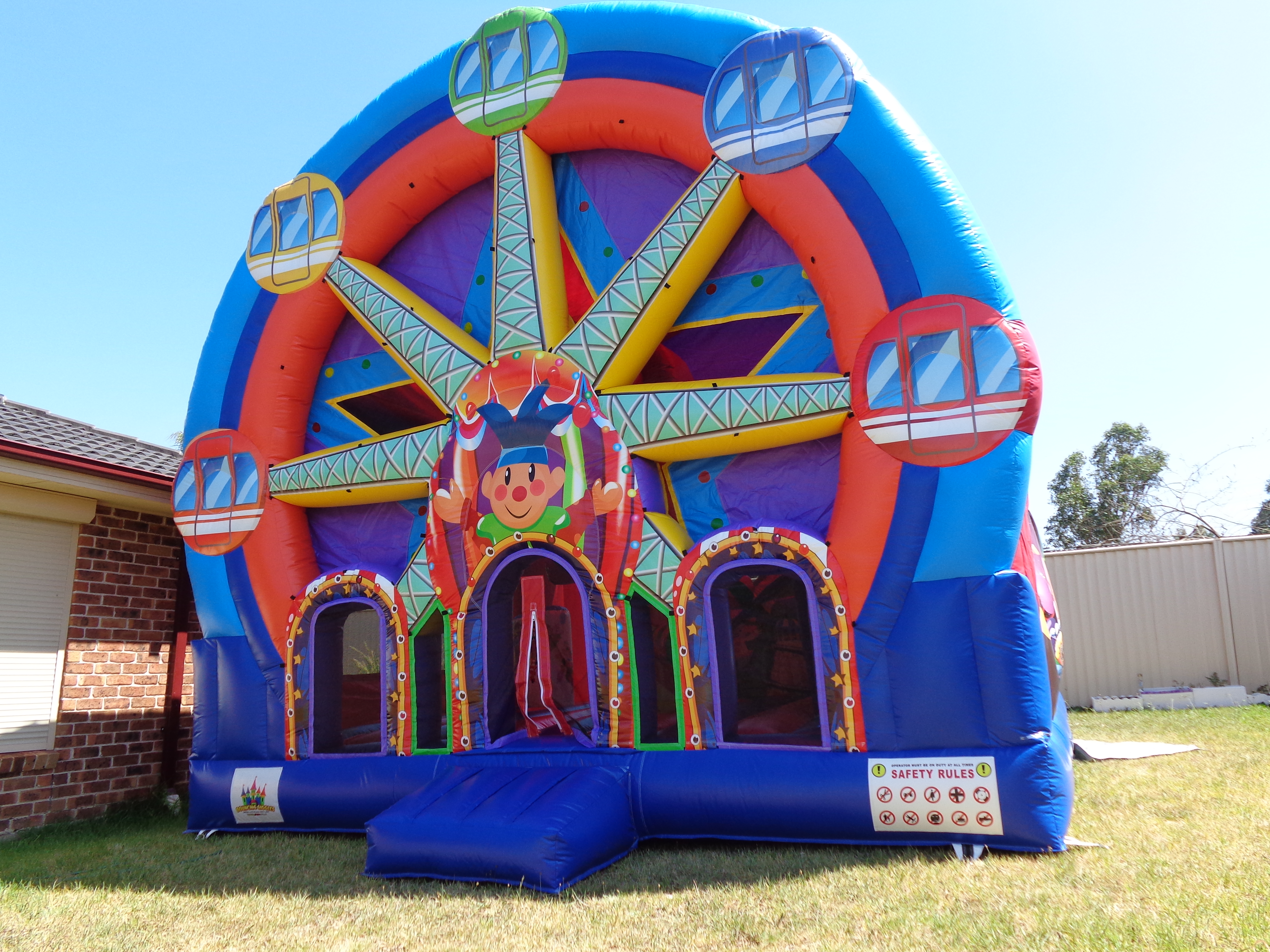 Ferris Wheel Jumping Castle