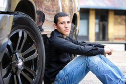 Senior photography session in Smithville TX