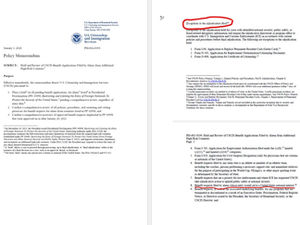 KEY TAKEAWAY FROM THE USCIS DOCUMENT RELEASED TODAY (JANUARY 1, 2026)!!!