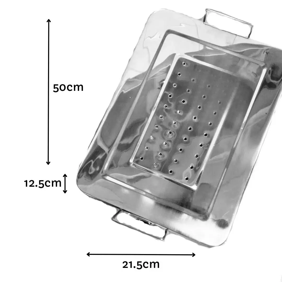 ÇİM MATSIZ Kilitli Metal Sterilizasyon Konteyneri Laboratuvar Eğitim Metaryali