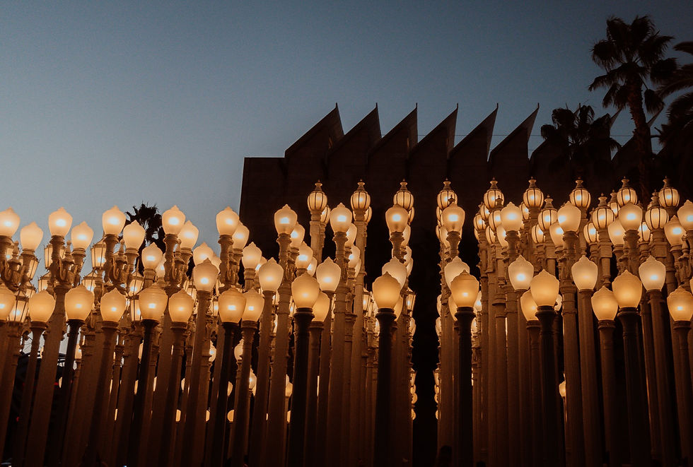 LA Public Art Installations - Urban Light